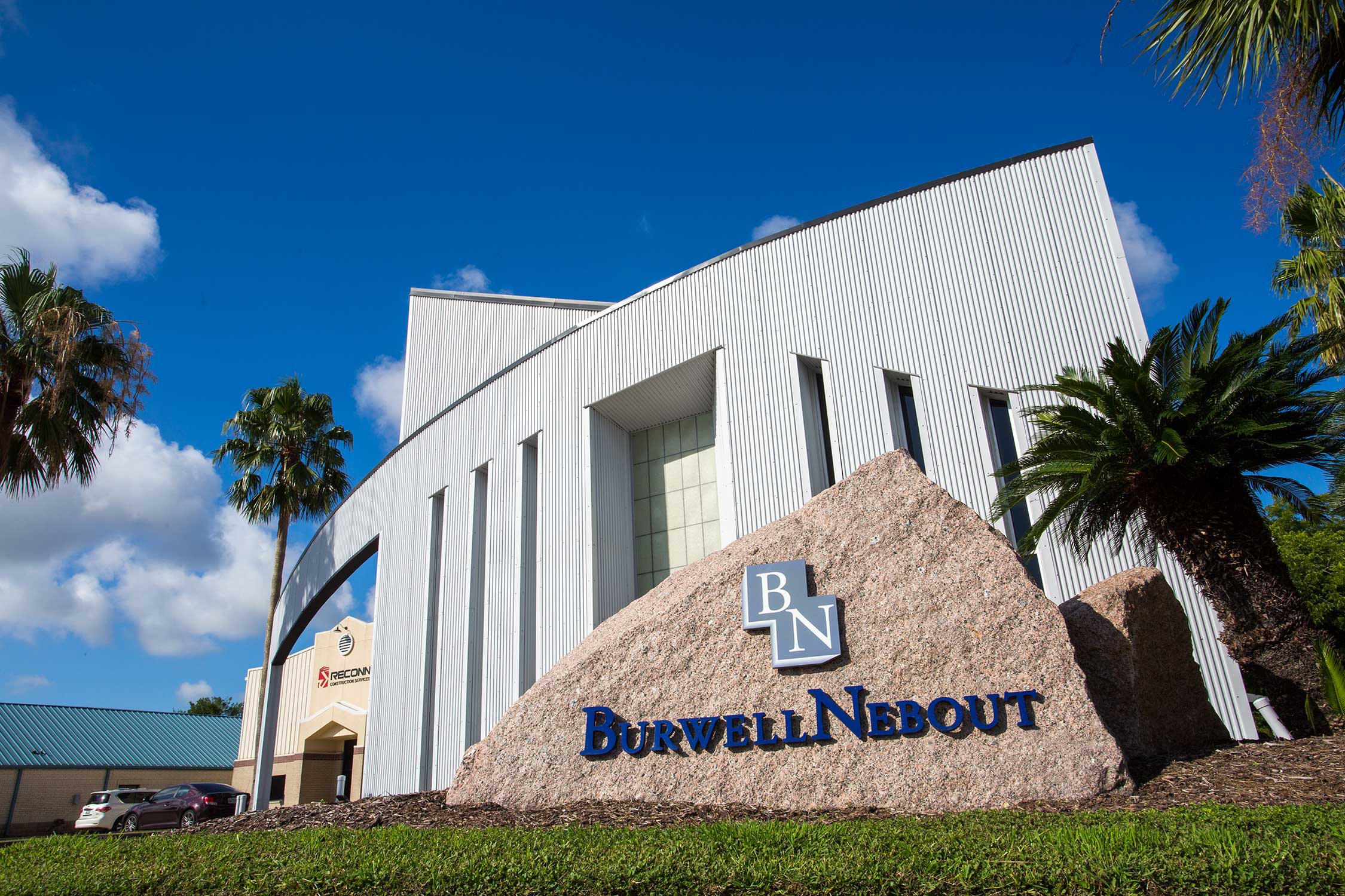 Staff and facility photos used in the development of a website for Burwell Nebout law firm.