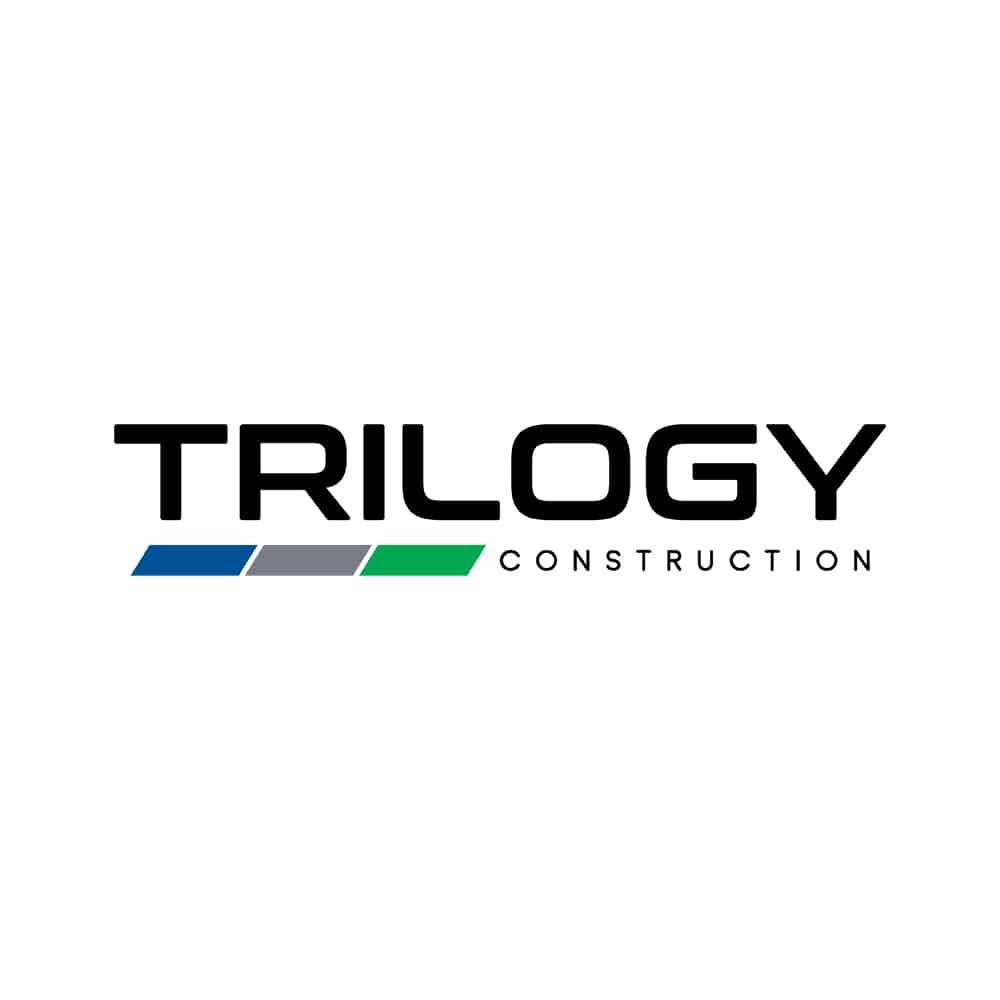 Trilogy construction Logo design