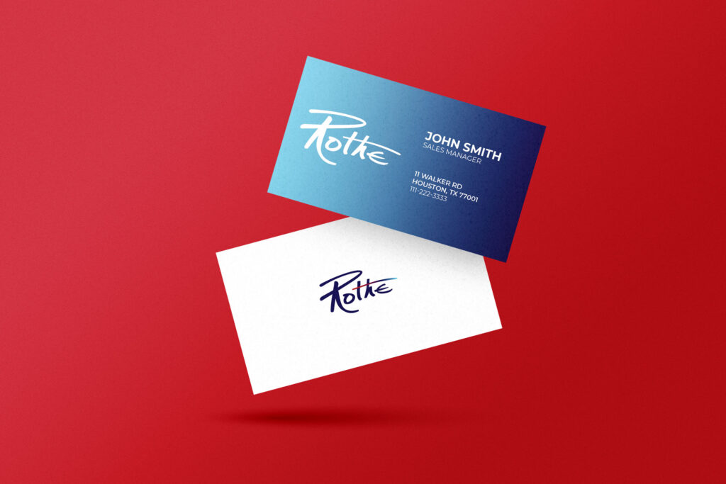 A marketing material made by Empire Creative for industrial company Rothe. | Empire Creative Web Design Portfolio